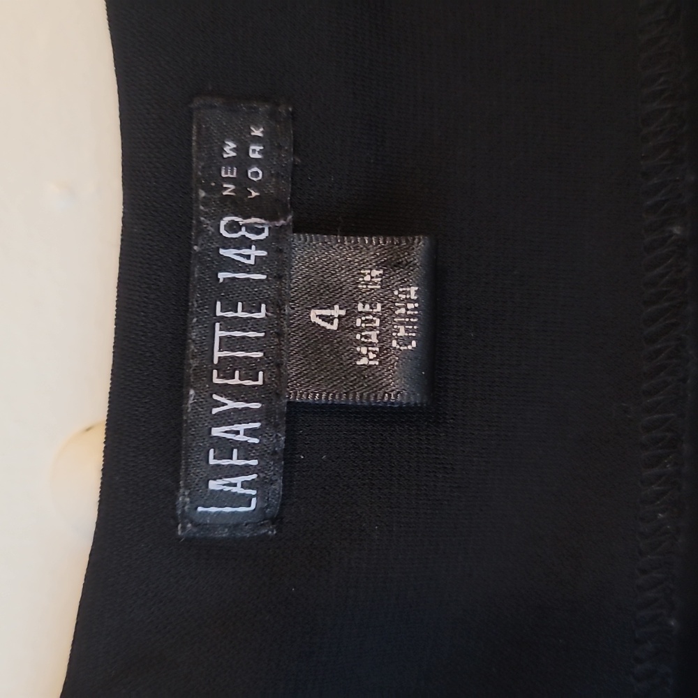 Lafayette 148 New York/Elegant Black Maxi Dress